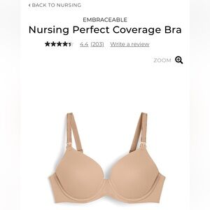 Full Coverage Nursing Bra